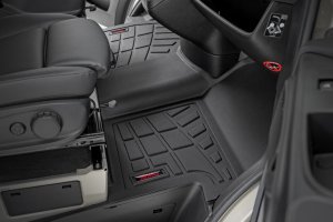 Mercedes-Benz Sprinter 3500 Floor Mats - Front - Rough Country - Sure-Fit - '19-'25